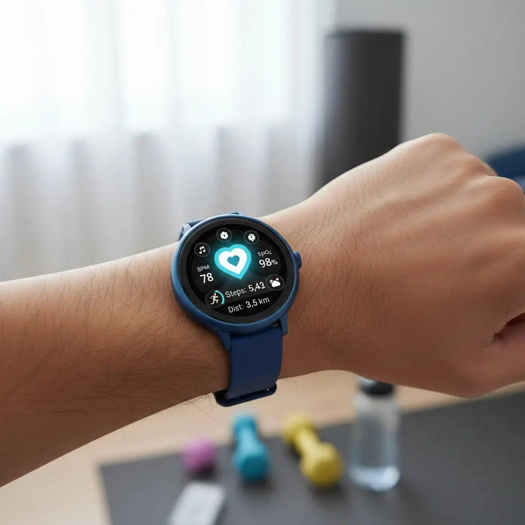 ساعت هوشمند Pro |V16 طراحى تمام‌صفحه، سرى ٨، كيفيت بالا صفحه گرد