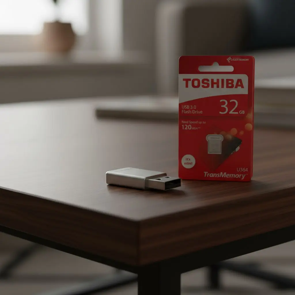 فلش مموری توشیبا مدل u364 TransMemory ظرفیت 32 گیگابایت