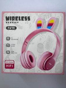 هدفون بلوتوثی طرح خرگوش مدل P47R