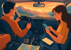 شارژر فندکی برای مسافرت طولانی