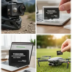 کارت حافظه 8 گیگابایت microSDHC توشیبا