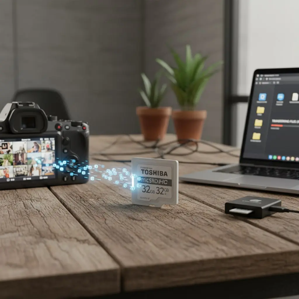 کارت حافظه 32 گیگابایت microDHc توشیبا مدل M401