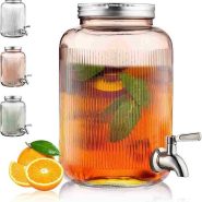 کلمن شیشه ای شیردار